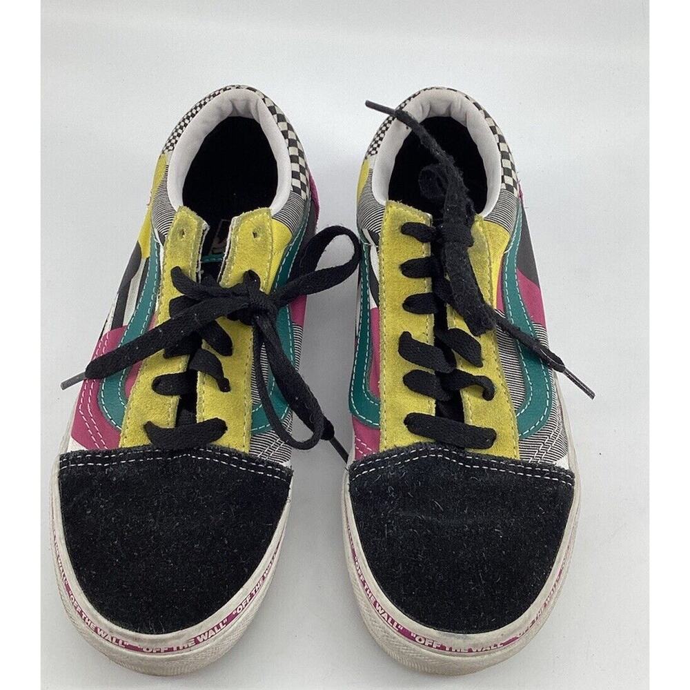 VANS Classic Low Top Multicolor Suede Size 3 Kids Youth - Picture 1 of 8